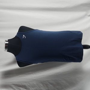 Mens XXXL Gymshark Muscle Tee Navy Blue 💪